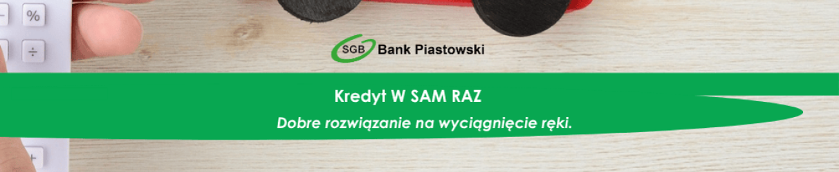 Kredyt W SAM RAZ
